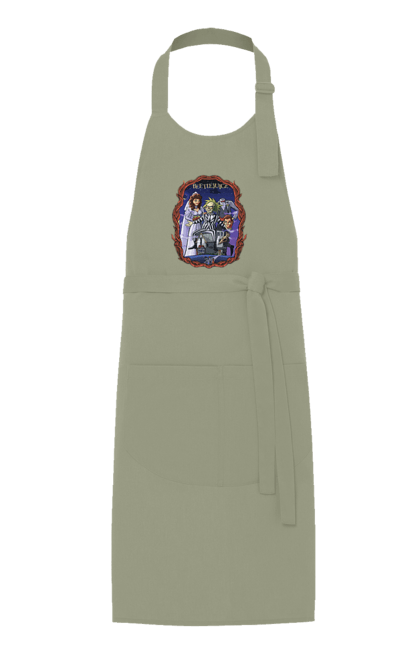 Apron with prints Beetlejuice. Beetlejuice, comedy, ghost, horror, movie, tim burton, warner bros. 2070702