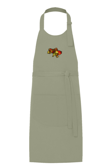 Apron with prints Spravzhnya Ukraine. Barvie, beauty, color, kviti, leafing through, mood, ukraine. 2070702