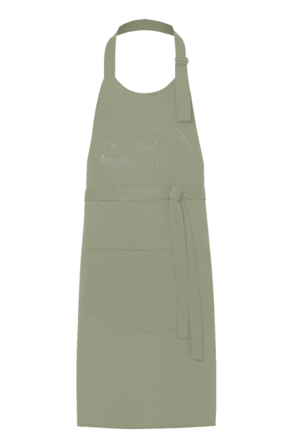 Фартух з принтом "авто мерседес". Авто, машина, мерседес. 2070702