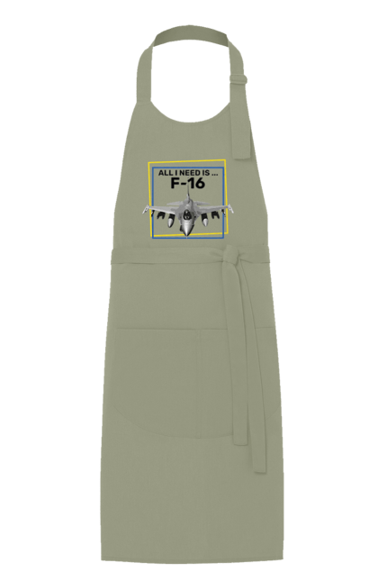 Фартух з принтом "F16". F16, himars, залужний, зброя, літак. 2070702