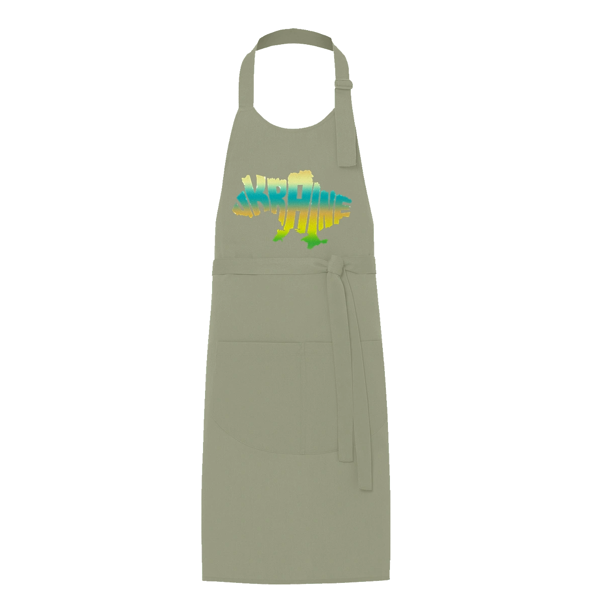 Украина силуэт цветной