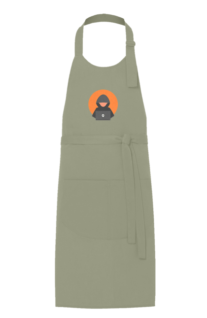 Фартух з принтом "Я програміст". Angular, c, css, html, it, javascript, jquery, php, python, react, svelt, vue, айтишник, айті, гумор, код, кодувати, прогер, програміст, програмісти, ти ж, ти ж програміст, тиж програміст. 2070702