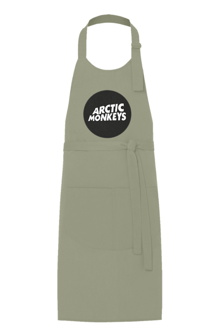 Фартух з принтом "Arctic Monkeys". Arctic monkeys, арктичні мавпи, гаражний рок, група, інді рок, музика, постпанк ривайвл, психоделічний рок, рок. 2070702