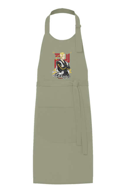 Apron with prints Tokyo Revengers Draken. Anime, draken, ken ryuguji, ken-chin, manga, serial, tokyo manji gang, tokyo revengers. 2070702