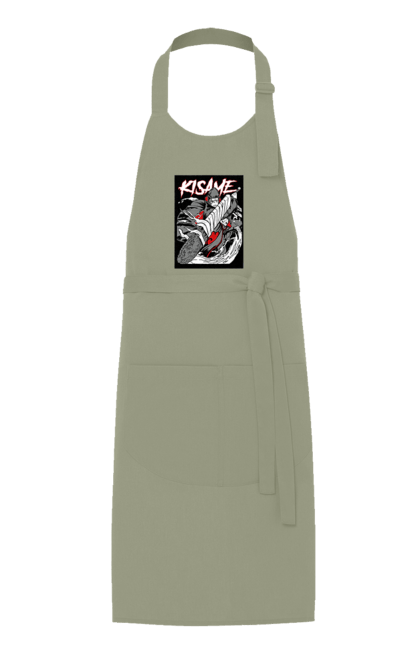 Apron with prints Naruto. Anime, character, kisame hoshigaki, manga, naruto, ninja, tv series. 2070702