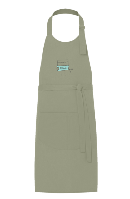 Фартух з принтом "Це не баг це фіча". Angular, c, css, html, it, javascript, jquery, php, python, react, svelt, vue, айтишник, айті, гумор, код, кодувати, прогер, програміст, програмісти, ти ж, ти ж програміст, тиж програміст. 2070702