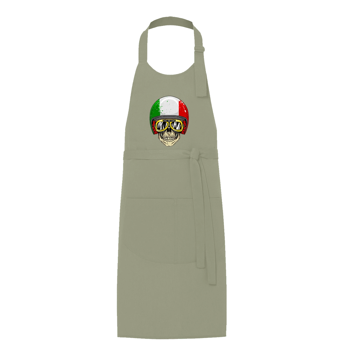 Череп в мотошоломі