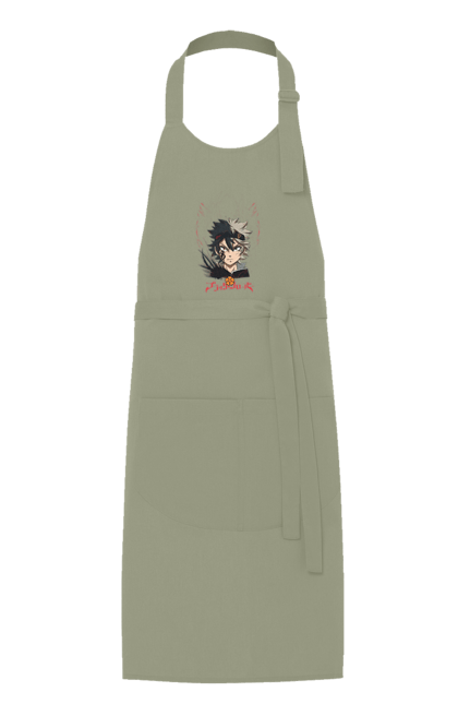 Apron with prints Black Clover Asta. Anime, asta, black clover, manga, wizard king. 2070702