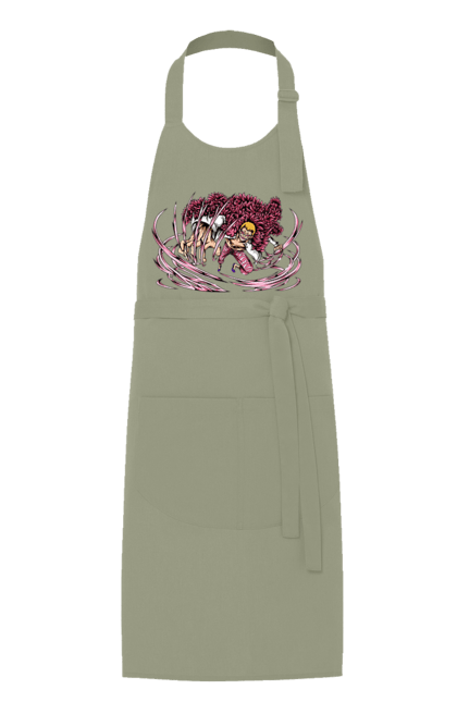 Apron with prints One Piece Donquixote Doflamingo. Anime, donquixote doflamingo, heavenly yaksha, manga, one piece, straw hat pirates. 2070702