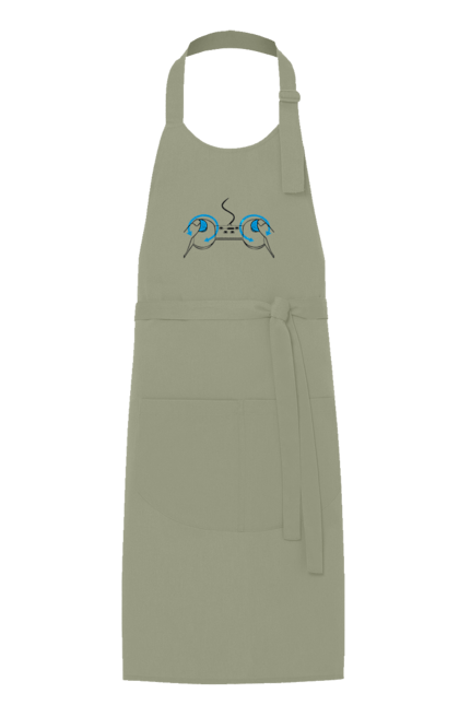 Фартух з принтом "Геймпад". Playstation, sony, геймпад, гра, джостик. 2070702