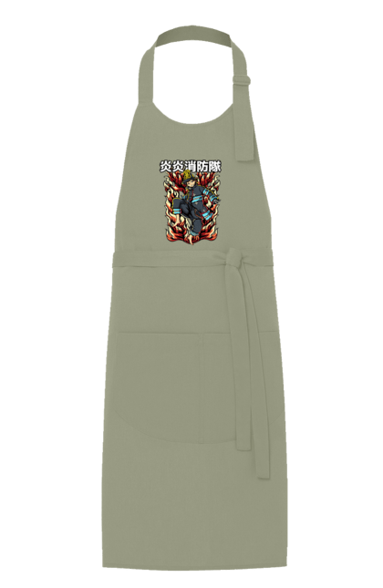 Apron with prints Fire Force Shinra Kusakabe. Anime, fire force, manga, shinra, shinra kusakabe. 2070702