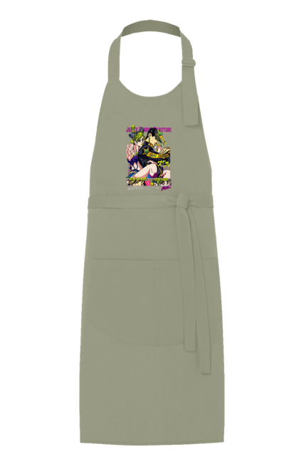 Apron with prints JOJO Jolyne Cujoh. Anime, jojo, jojo`s bizarre adventure, jojo’s bizarre adventure, jolyne cujoh, manga. 2070702