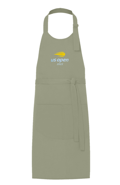Фартух з принтом "Тенісний турнір US Open 2022". Великий теніс, відкритий чемпіонат, гравці, м`яч, нью йорк, призовий фонд, ракетка, спонсор, хард, чемпіонат америки. 2070702