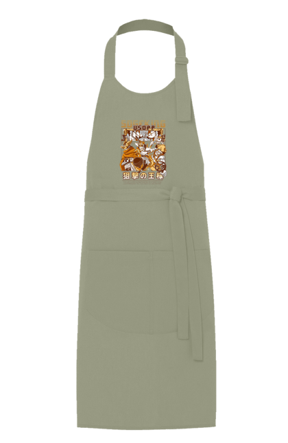 Apron with prints One Piece Usopp. Anime, manga, one piece, sniper, straw hat pirates, usopp. 2070702