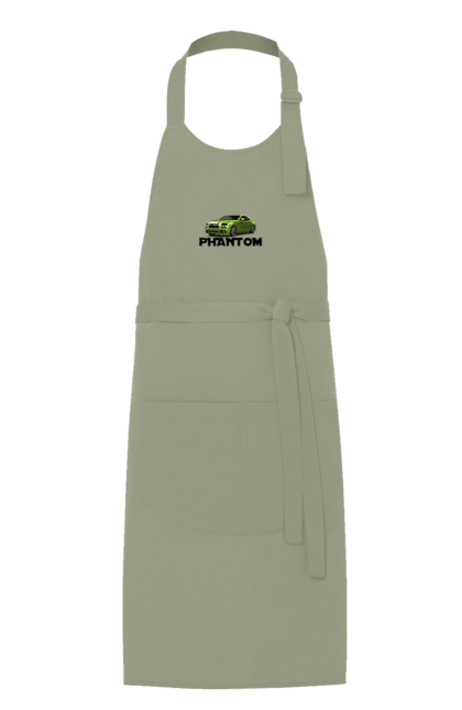 Фартух з принтом "Ролс ройс". Авто, автомобіль, люкс клас, ролс ройс, седан, фантом. 2070702