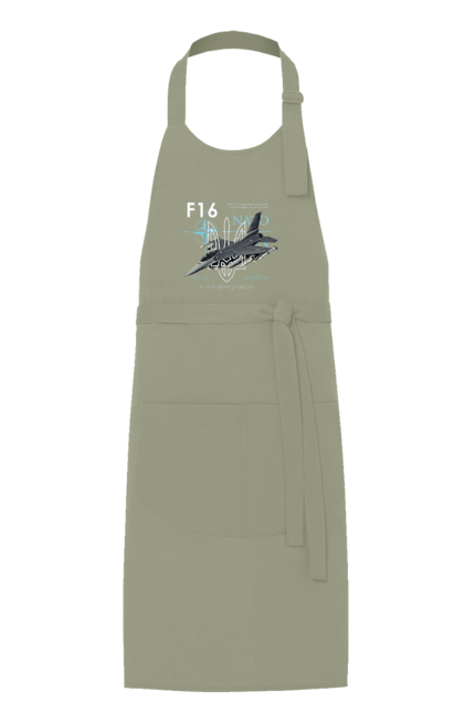 Фартук с принтом F16. F16, nasams, zuzana, гаубица, два герба, залужный, сюзанно. 2070702