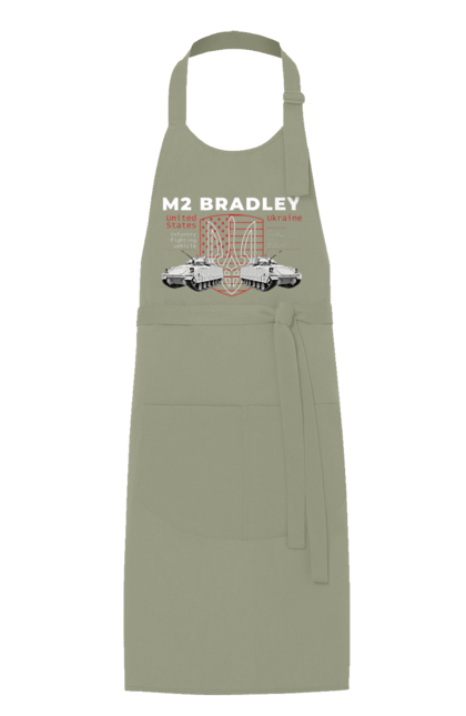 Apron with prints M2 Bradley. F16, howitzer, industrious, m2 bradley, nasams, suzanne, zuzana. 2070702