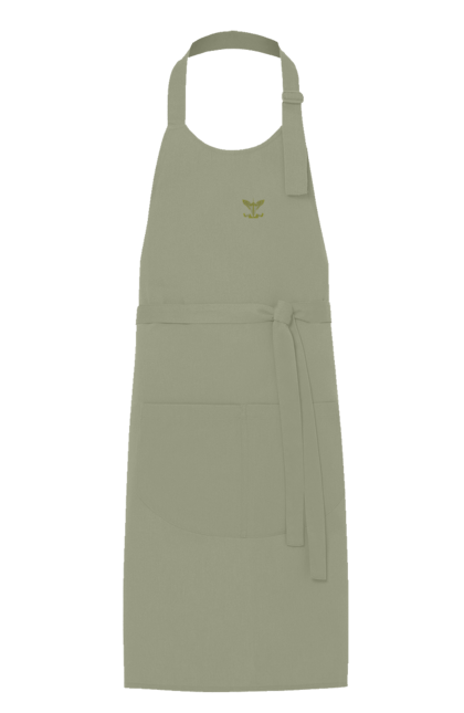 Apron with prints Airborne assault troops of Ukraine. Army, emblem, khaki, military, soldiers. 2070702