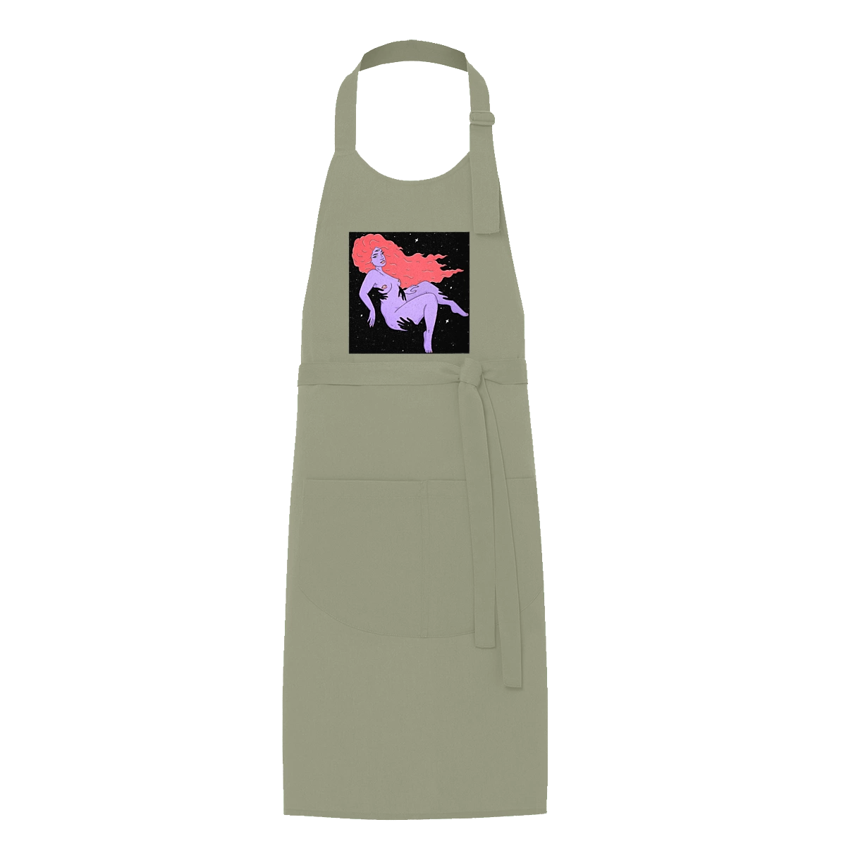 Фіолетова Дівчина В Чорній Дирі