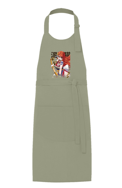 Apron with prints One Piece Nami. Anime, cat burglar, manga, nami, one piece, straw hat pirates. 2070702