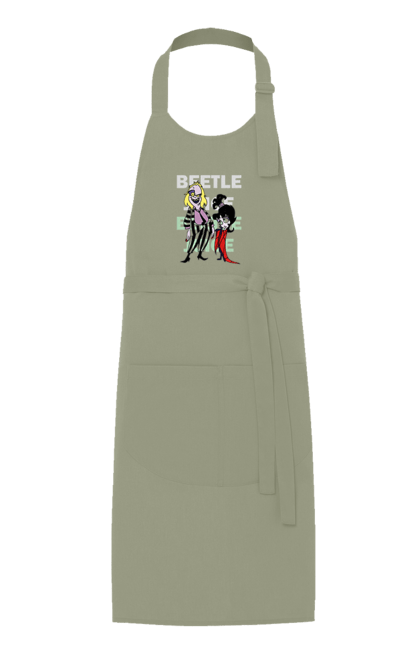 Apron with prints Beetlejuice. Beetlejuice, comedy, ghost, horror, movie, tim burton, warner bros. 2070702