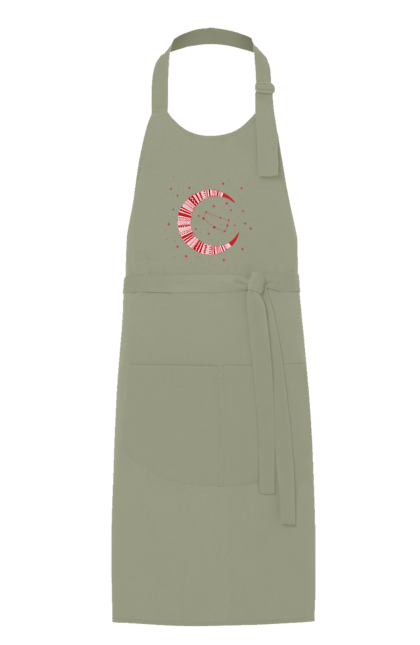 Apron with prints Gemini. Constellation, gemini, horoscope, sign, twins, zodiac, zodiac sign. 2070702