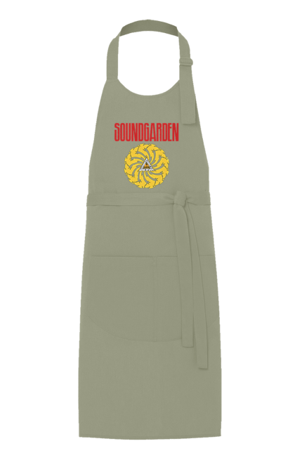 Apron with prints Soundgarden. Alternative rock, group, grunge, hard rock, metal, music, rock, sound garden, soundgarden. 2070702