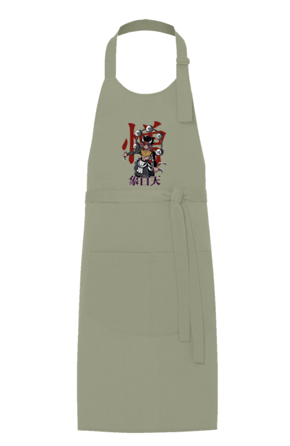 Apron with prints Demon Slayer Zohakuten. Anime, demon slayer, eternal paradise faith, kimetsu no yaiba, manga, twelve kizuki, upper rank six, zohakuten. 2070702