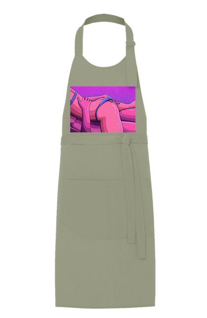 Фартух з принтом "Зняття Трусиків З Дівчини". Гола, тіла, труси. 2070702