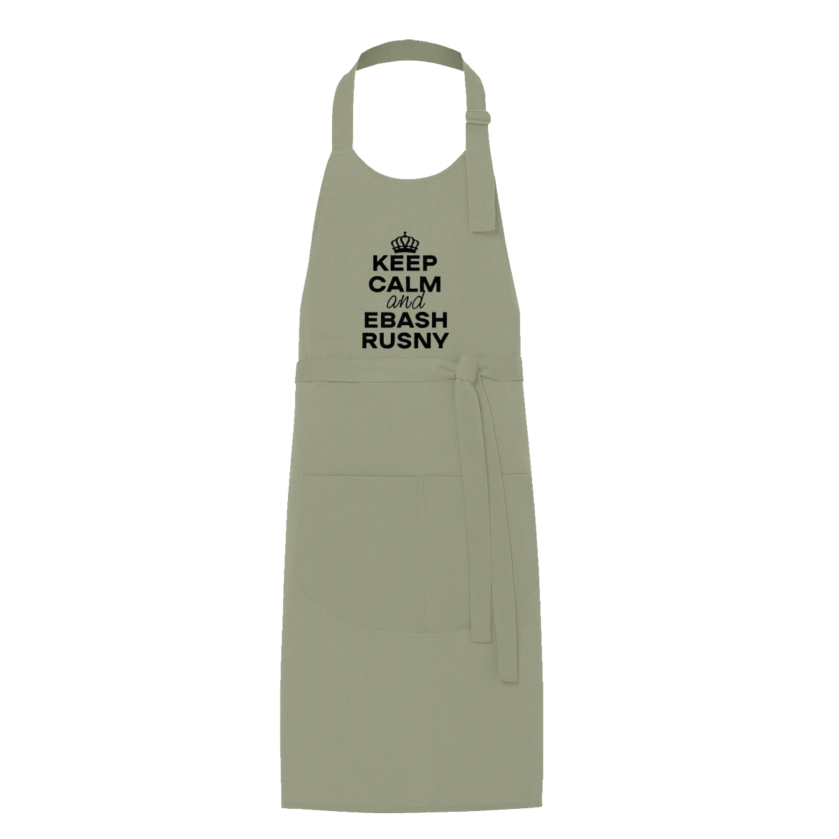 Keep Calm and Ebash Rusny black