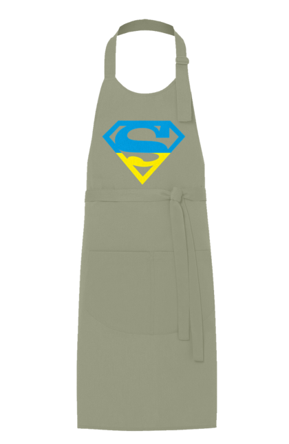 Фартух з принтом "Україна супер". Символіка, супер, україна. 2070702