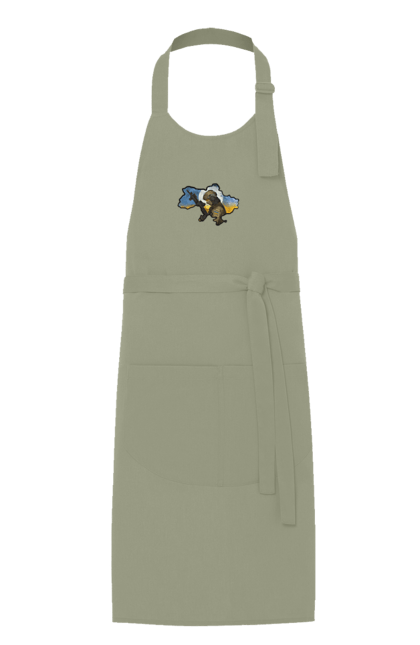 Фартух з принтом "Слава ЗСУ". Вільна нація, воля, героям слава, мир, свобода, слава зсу, слава україні, україна, чисте небо, щасливі люди. 2070702