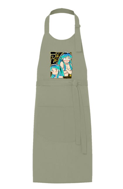 Фартух з принтом "Urusei Yatsura Лам". Anime, lum, manga, urusei yatsura, аніме, лам, манга, нестерпні прибульці. 2070702