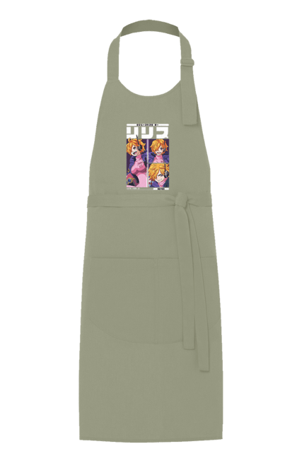 Apron with prints One Piece Lilith. Anime, lilith, manga, one piece, one piece, punk-02, vegapunk. 2070702