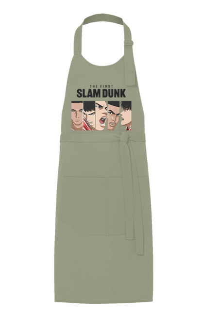 Apron with prints Slam Dunk. Anime, basketball, comedy, manga, school, shonen, slam dunk, sports anime. 2070702