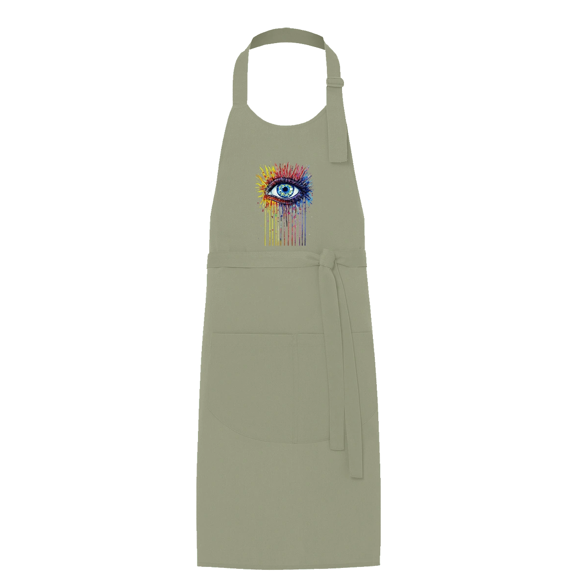 Colorful Flowing Eye