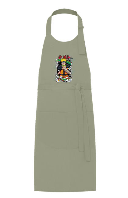 Apron with prints Naruto. Anime, character, manga, naruto, ninja, tv series. 2070702