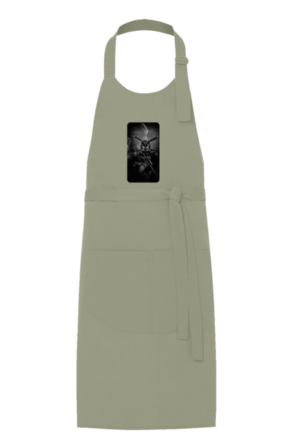 Фартух з принтом "Слава зсу". Гвинтівка, зброя, літак, перемога, солдат, україна. 2070702