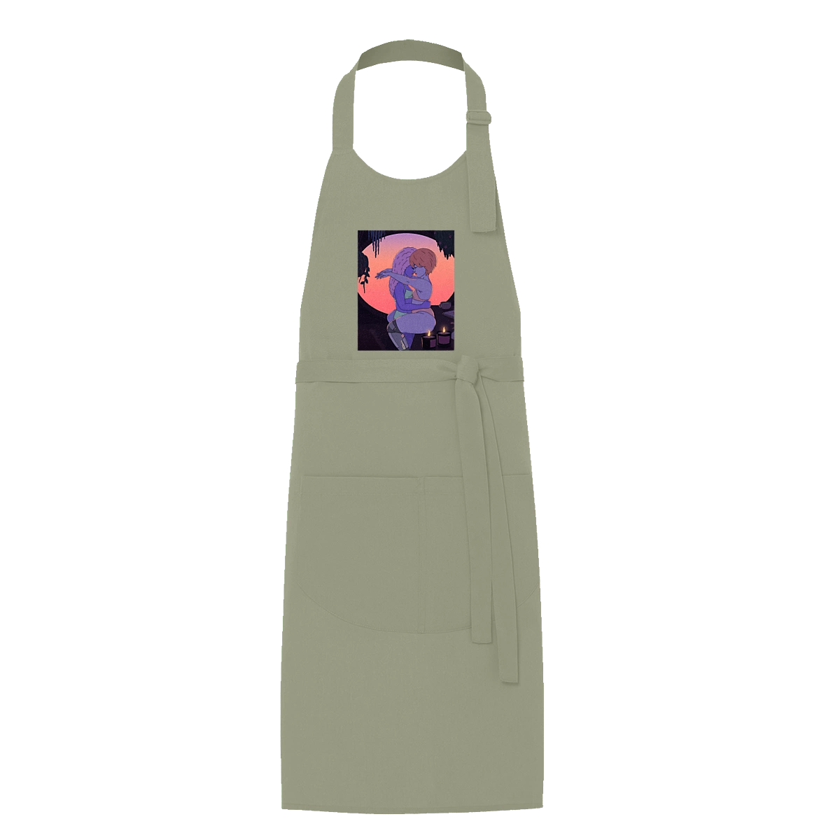 Purple Girls Hugging