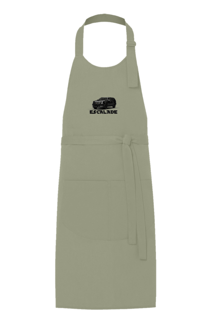 Фартух з принтом "Каділак". Автомобіль, бізнес клас, джип, ескалада, каділак, машина, позашляховик. 2070702