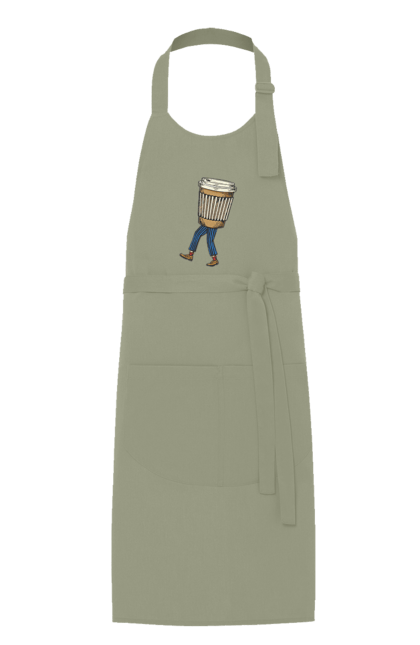 Фартух з принтом "Людина Кава". Кава. 2070702