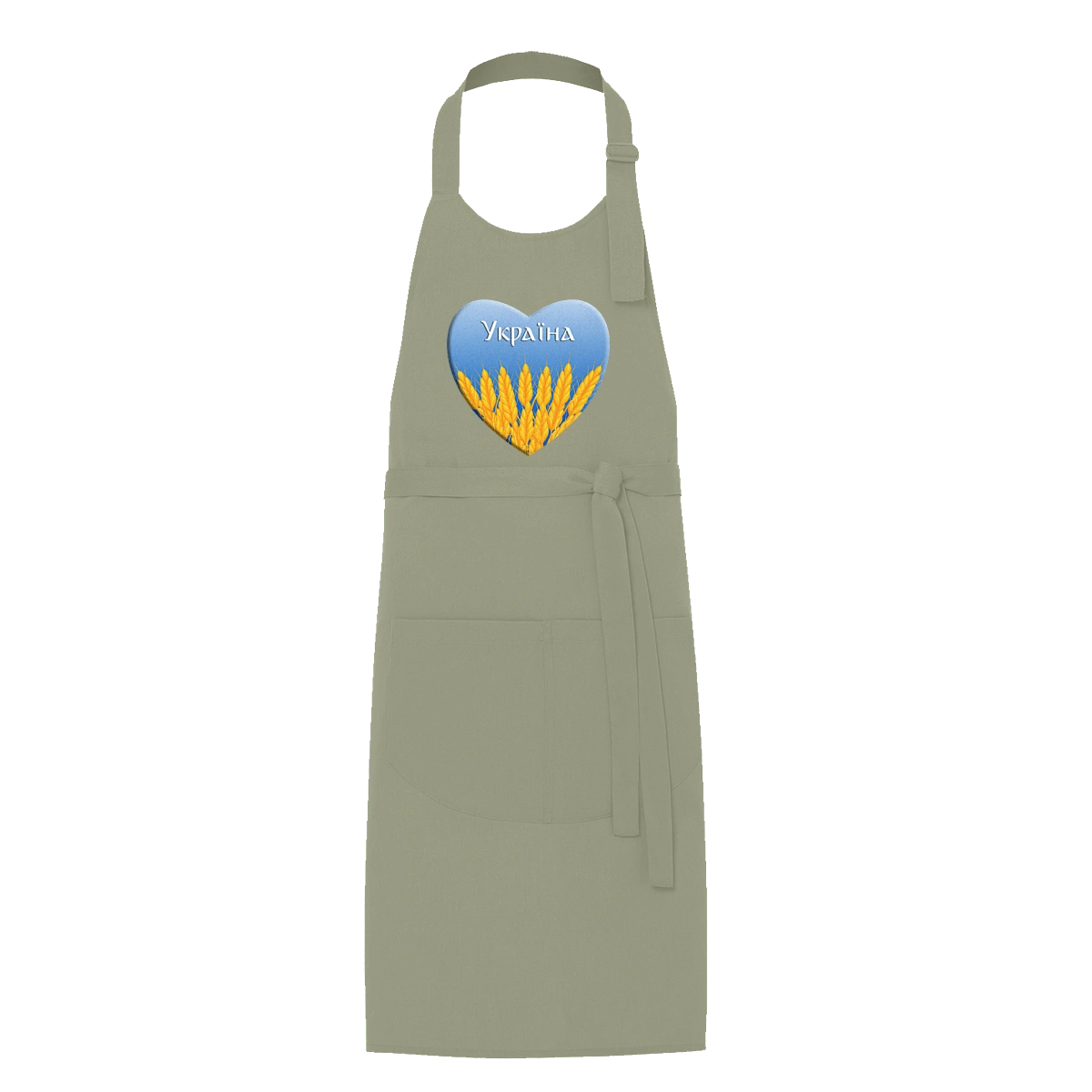 Серце з колосками Україна