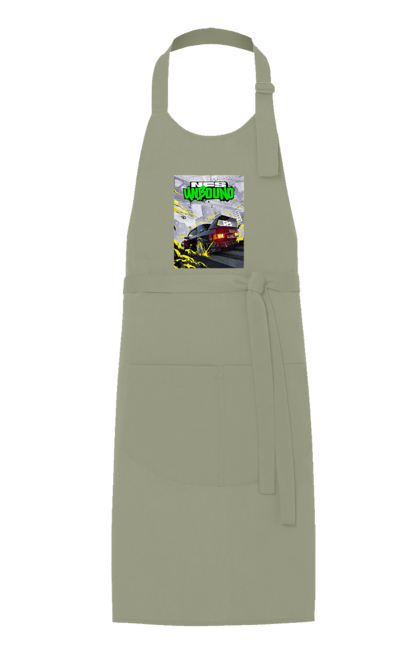 Фартук с принтом Need for Speed Unbound. Heat, need, need for speed, nfs, speed, unbound, нид, нфс, спид, фор. 2070702