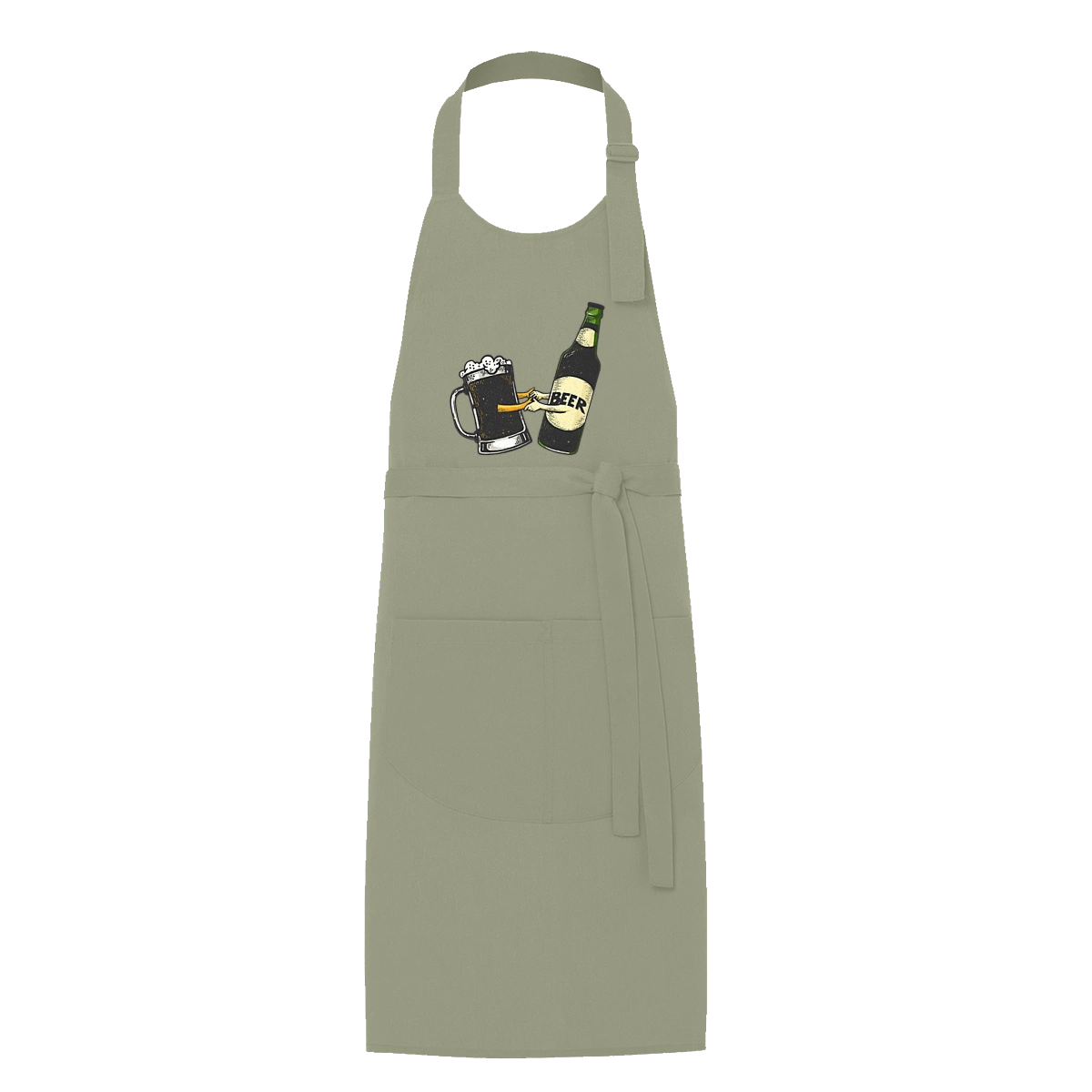 Bottle Of Beer With A Glass Of Beer