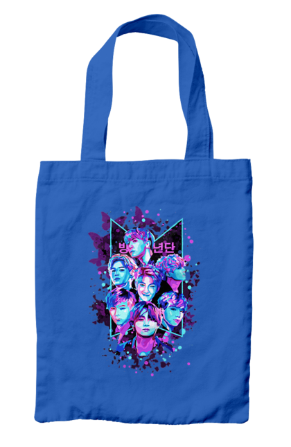Сумка з принтом "BTS (k pop)". Bangtan boys, beyond the scene, bts, k pop, бойбенд, бтс, до поп. CustomPrint.market
