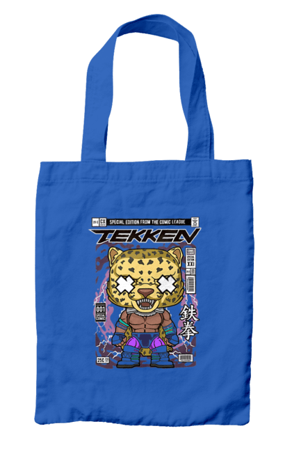 Сумка з принтом "Tekken King Caped". Capcom, nintendo, tekken, боротися, вуличний боєць, японія. Funkotee