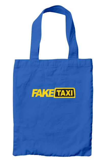 Сумка з принтом "Fake taxi". Fake taxi, porn hub, зсу, порно хаб, порнохаб, прапор, приколы, фак такси, фак таксі, фейк такси. CustomPrint.market