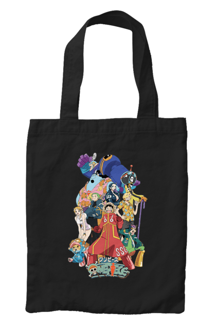 Bag with prints One Piece Luffy. Anime, luffy, manga, monkey de luffy, one piece, pirates. 2070702