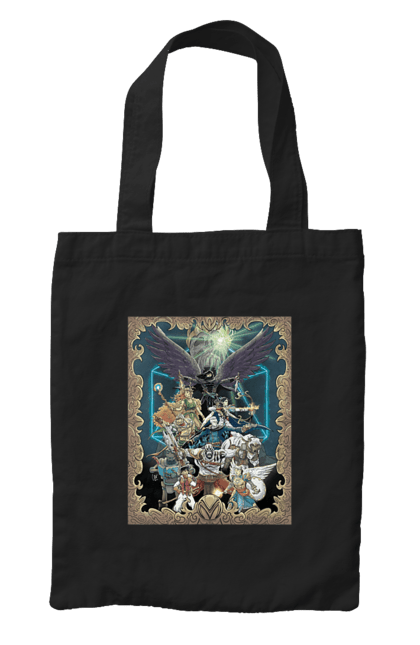 Сумка з принтом "Легенда вокс машина". Вокс, вокс машина, машина, мультсериал, приключения, сериал, фентезі. 2070702