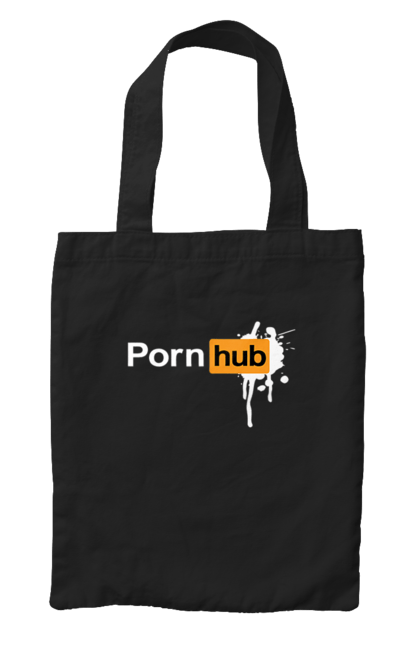 Сумка з принтом "Porn hub". Гумор, зсу хаб, порно хаб, порнохаб, приколы. 2070702